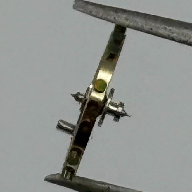 Unitas 530 Balance Wheel Complete And Spring 5¼’’’ Watch Movement Parts NOS