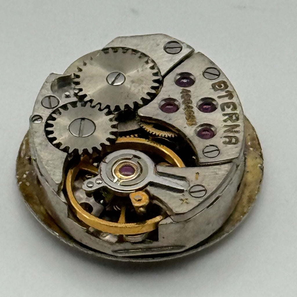Eterna 1447 Watch Movement - Ladies - For Parts / Repair - 12.8mm