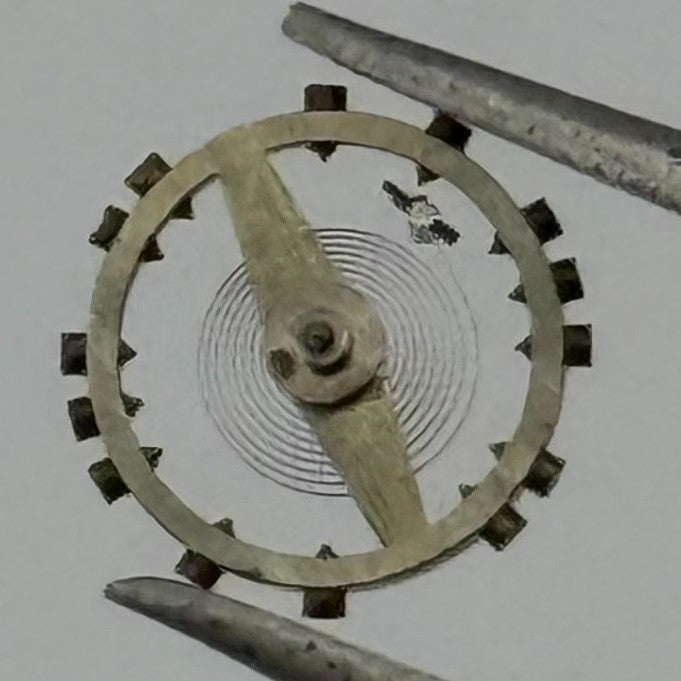 AS 976 1012 Balance Wheel Complete And Spring Renata 29 Watch Movement Parts NOS