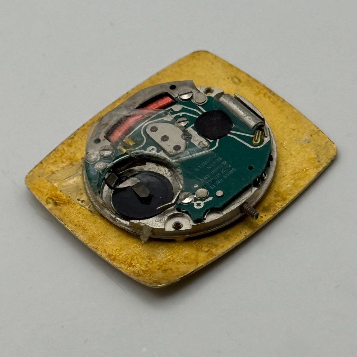ETA 956.414 Watch Movement UNTESTED Quartz James Allan Swiss 7J Parts 19.7mm