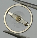 Rego 301 Balance Wheel Complete And Spring 8¾’’’ 423 Watch Movement Parts NOS