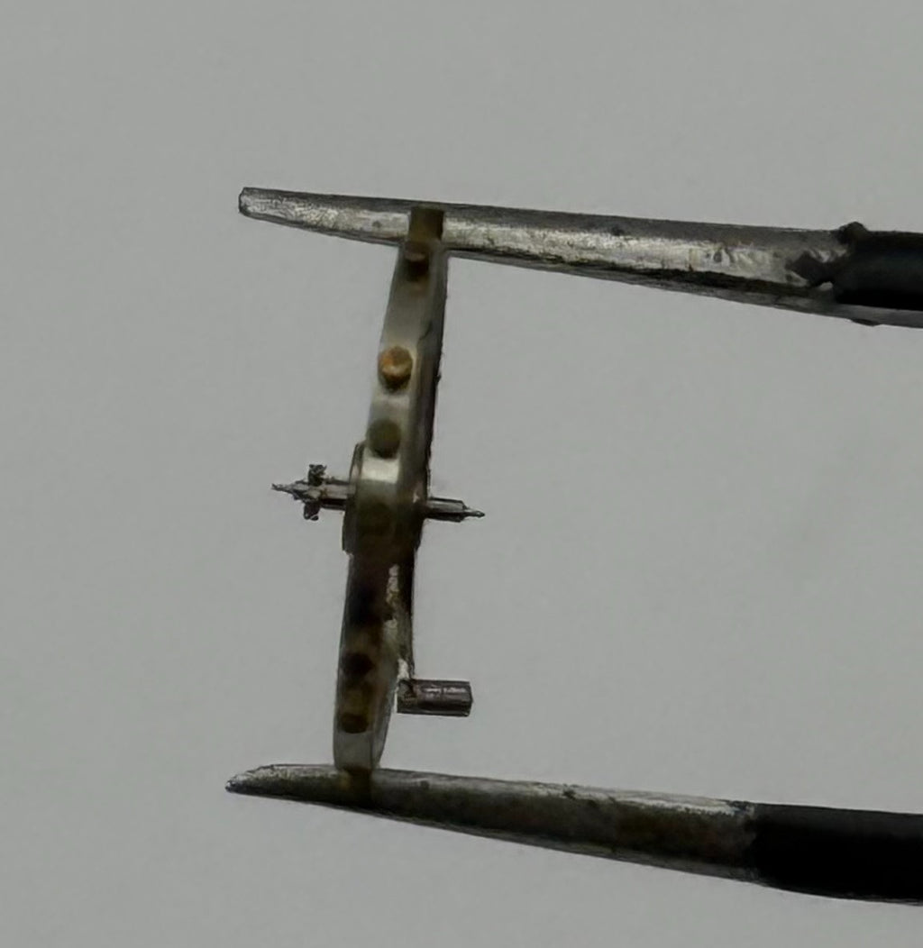 Lorsa 237 N Balance Wheel Complete And Spring 10½’’’ Ronda Watch Movement Parts