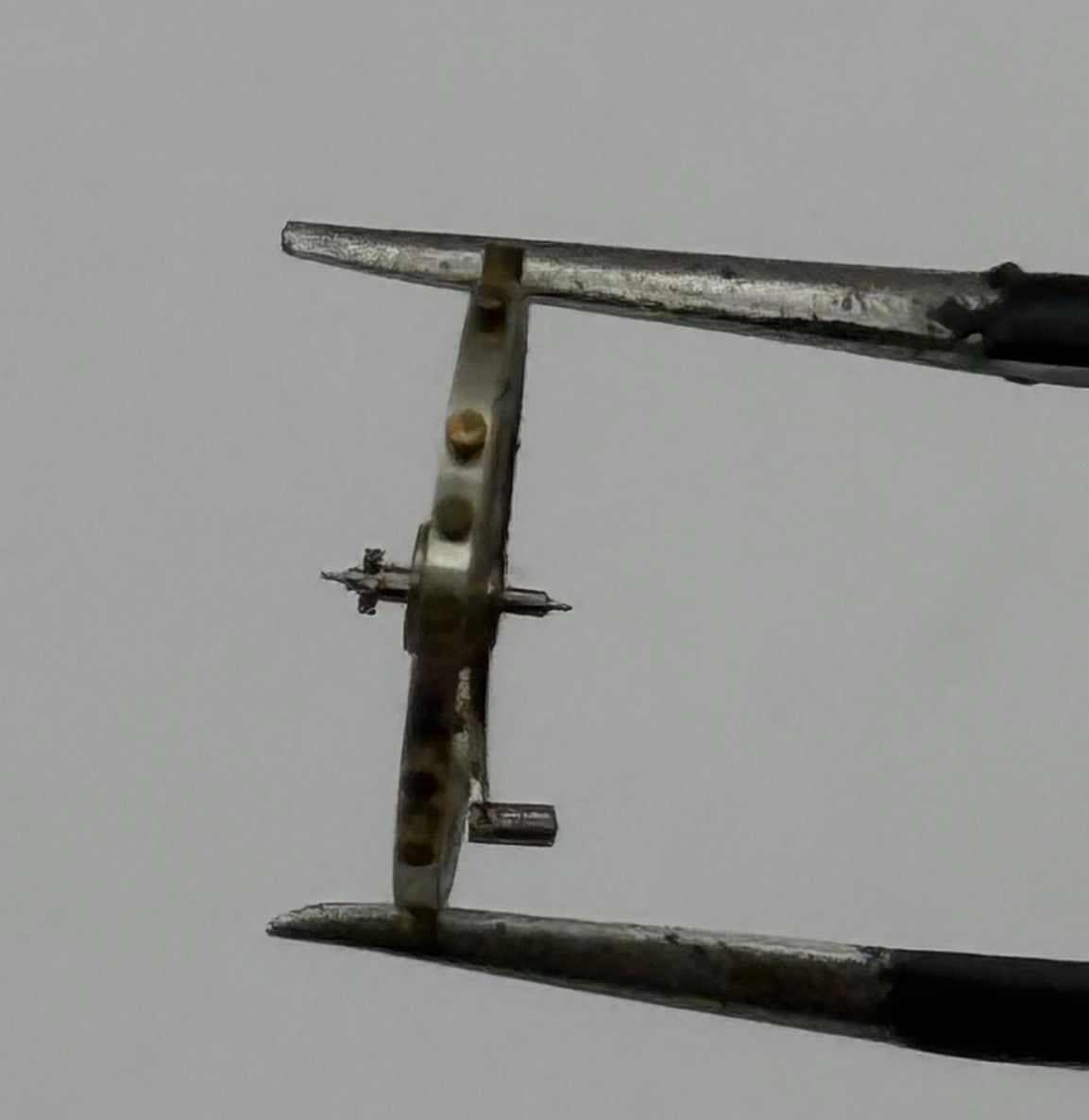 Lorsa 237 N Balance Wheel Complete And Spring 10½’’’ Ronda Watch Movement Parts