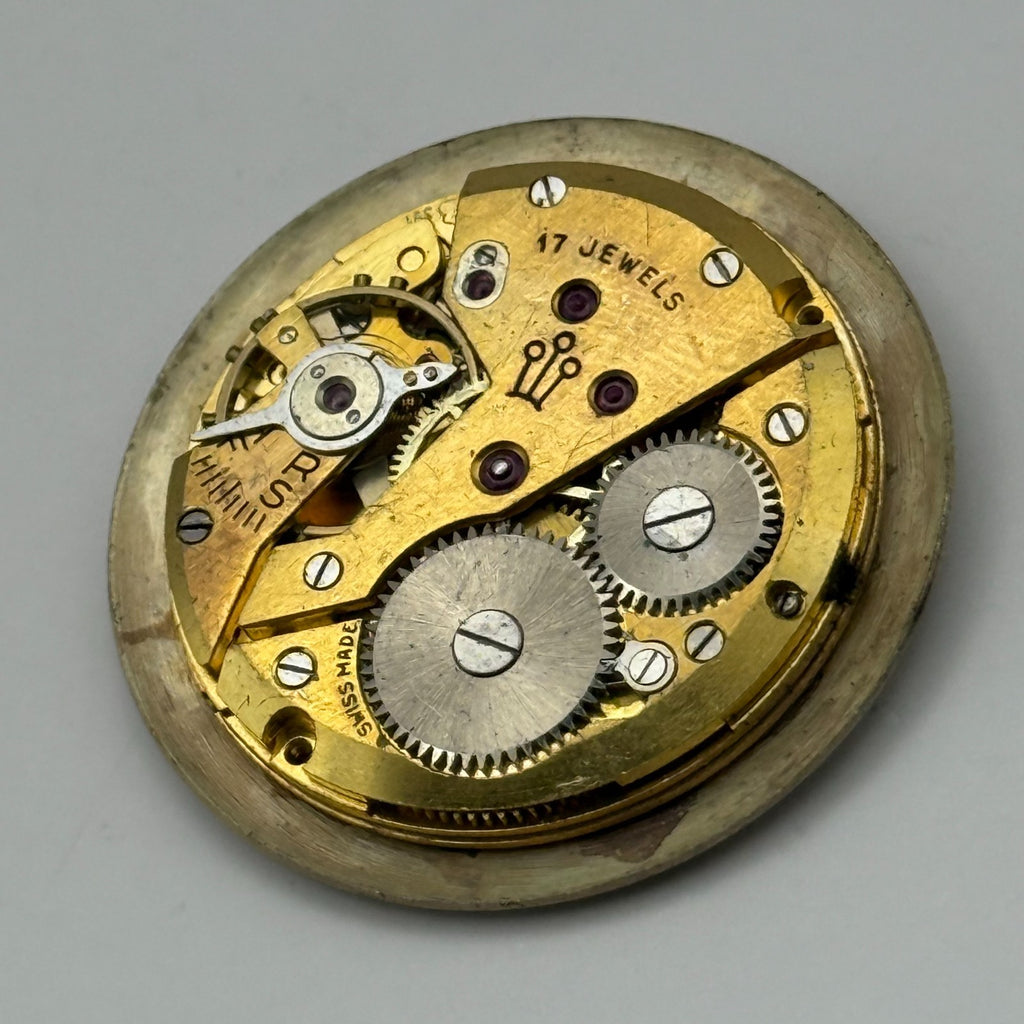 Felsa 391 Watch Movement - Horus 17 Jewels - For Parts / Repair - 26.8mm