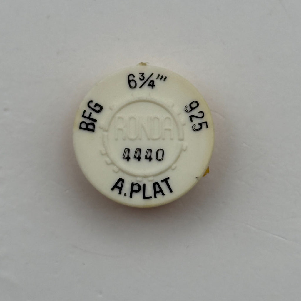BFG 925 Balance Wheel Complete And Spring 6¾''' Ronda 4440 Watch Movement Parts