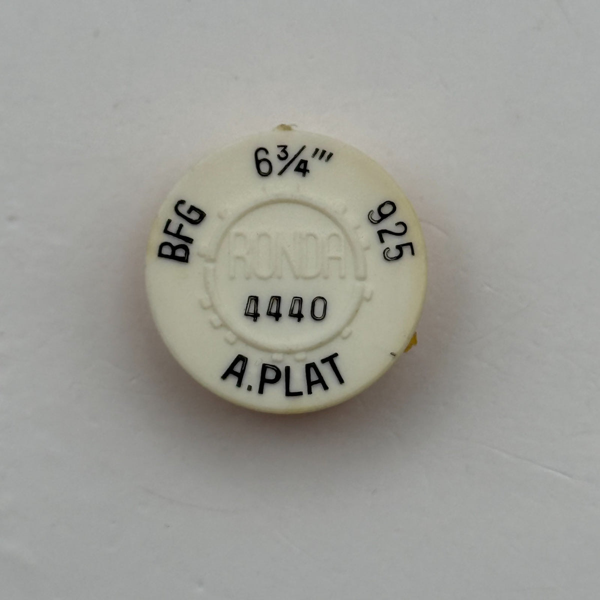 BFG 925 Balance Wheel Complete And Spring 6¾''' Ronda 4440 Watch Movement Parts