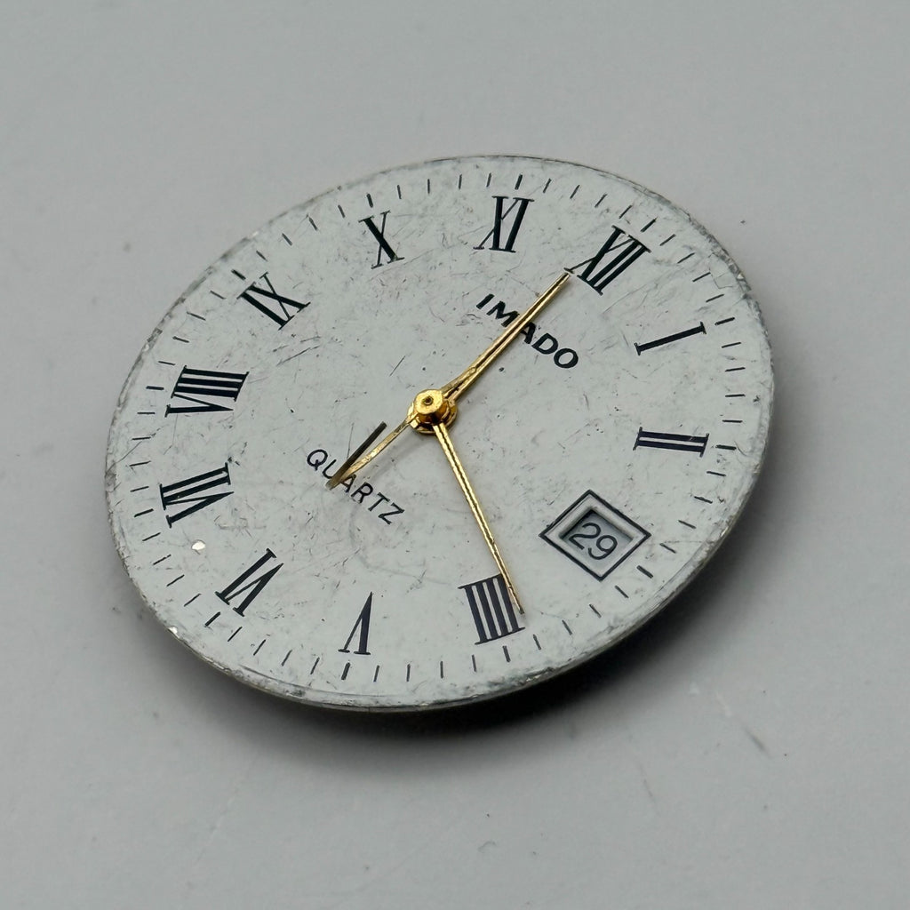 ETA 955.114 Watch Movement UNTESTED Quartz Imado 7 Jewels Swiss Parts 25.9mm