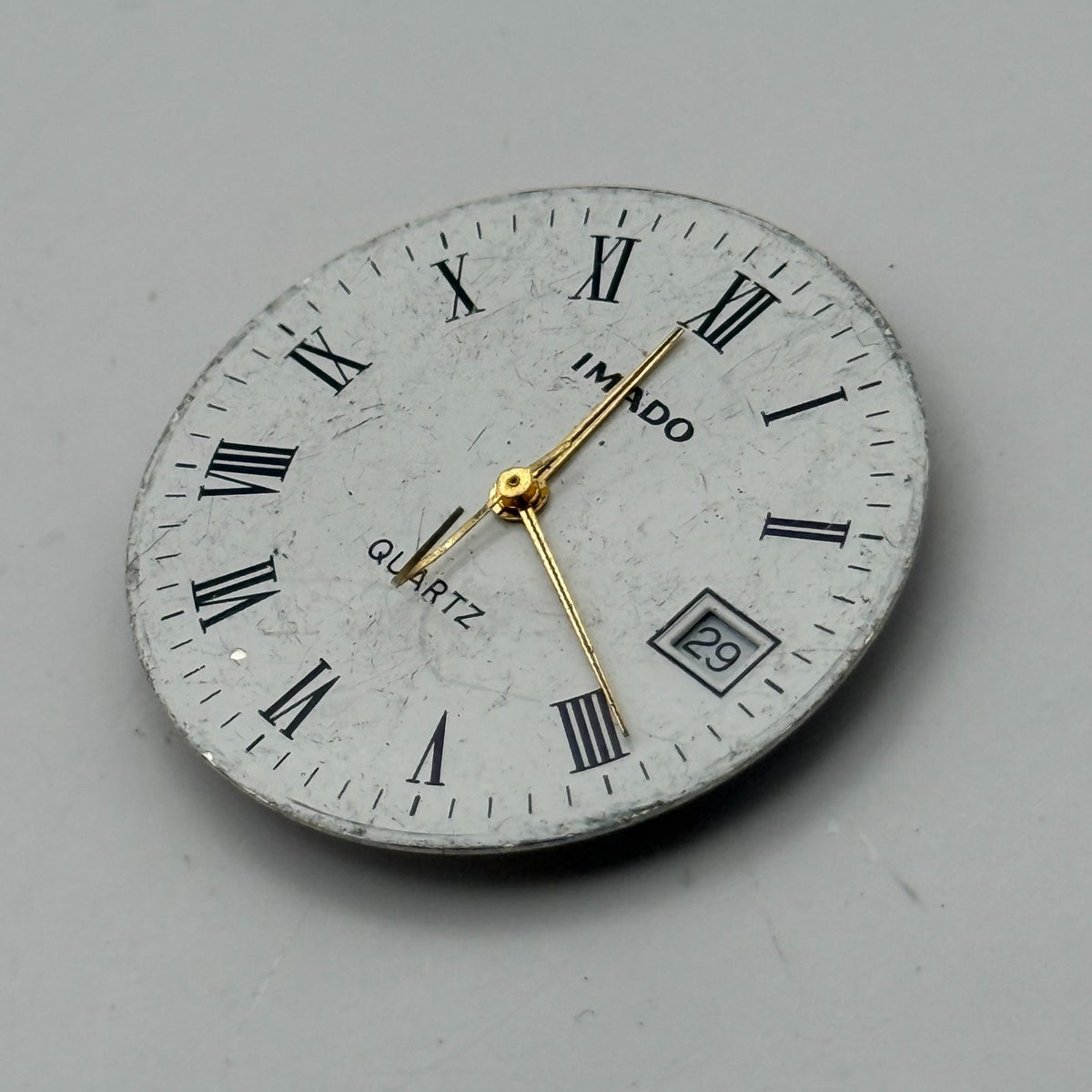 ETA 955.114 Watch Movement UNTESTED Quartz Imado 7 Jewels Swiss Parts 25.9mm
