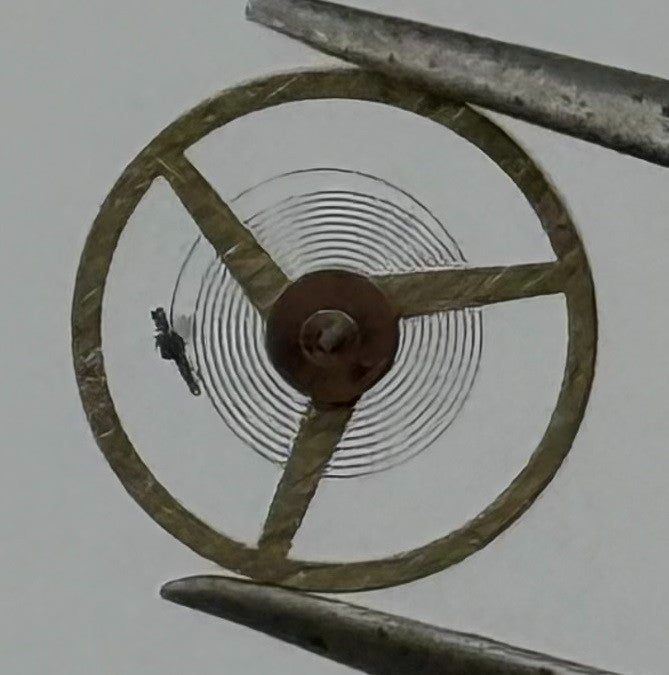 AS 1977-2 Balance Wheel Complete And Spring Renata 1831 Watch Movement Parts NOS