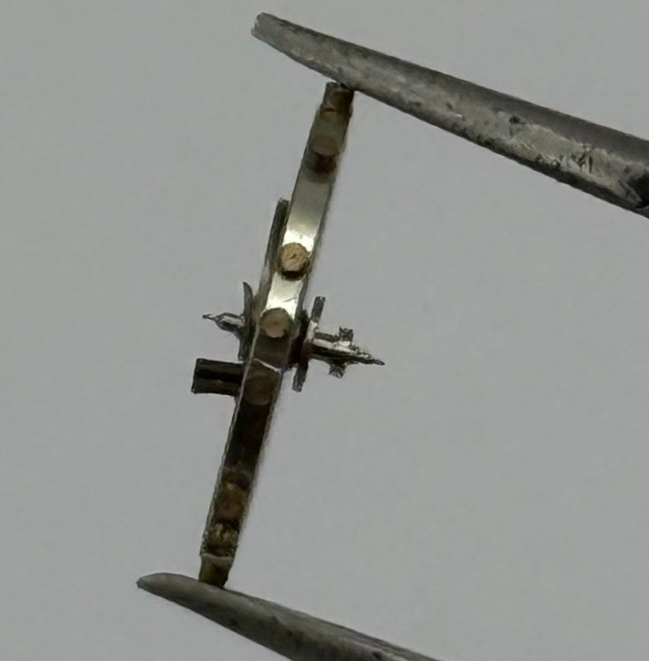 Lorsa P62 P75 Balance Wheel Complete And Spring Renata 1282 Watch Movement Parts