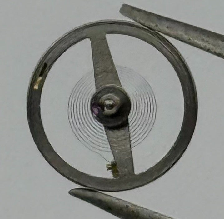 BFG 925 Balance Wheel Complete And Spring 6¾’’’ 4440 Watch Movement Parts NOS