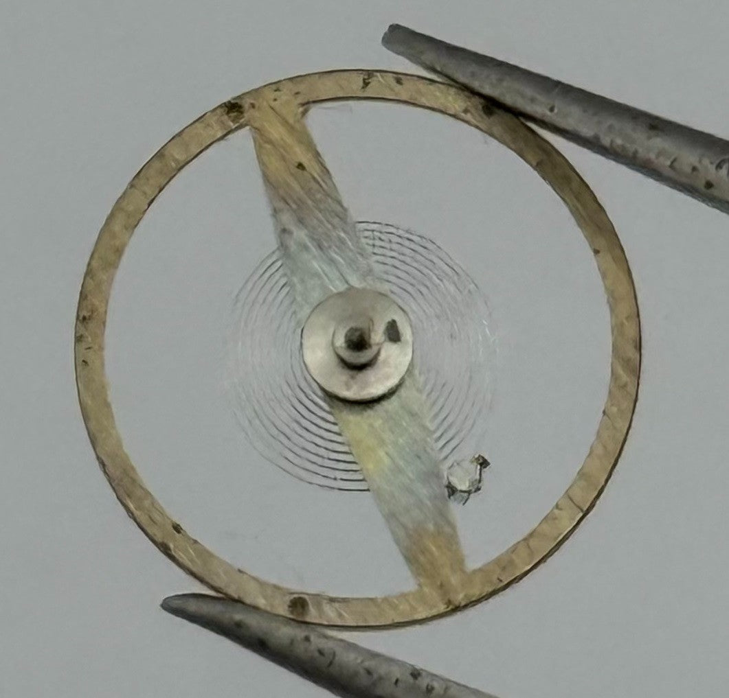 ST 1800 1805 Balance Wheel Complete And Spring Renata 1508 Watch Movement Parts