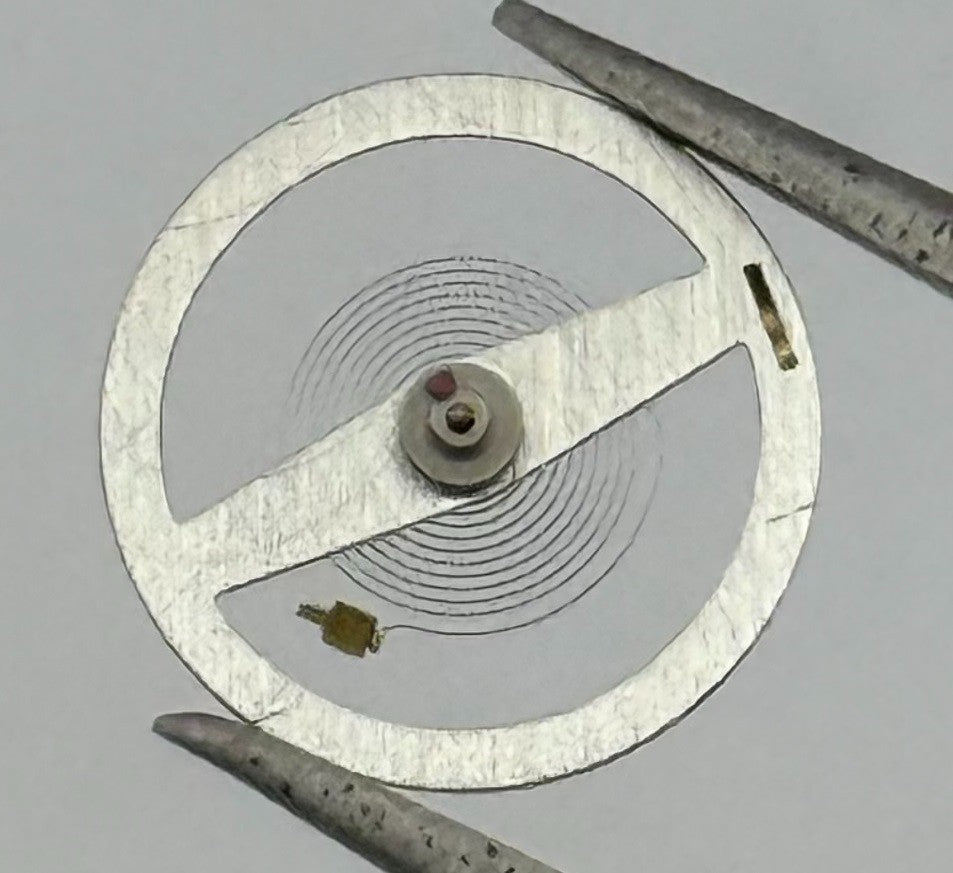 RL 1013 1217 Balance Wheel Complete And Spring 10½’’’ 5200 Watch Movement Parts