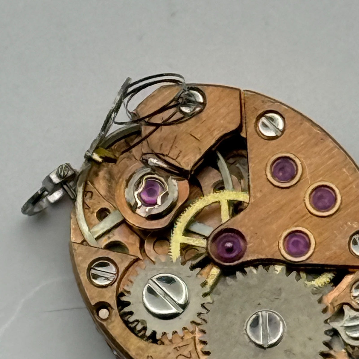 FEF 6630 Watch Movement Talis 21 Jewels Swiss Manual Wind Parts Repair 13mm
