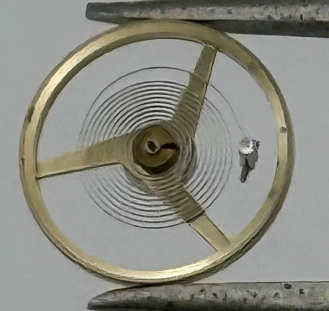 ST 69-21 Balance Wheel Complete And Spring Renata Watch Movement Parts NOS