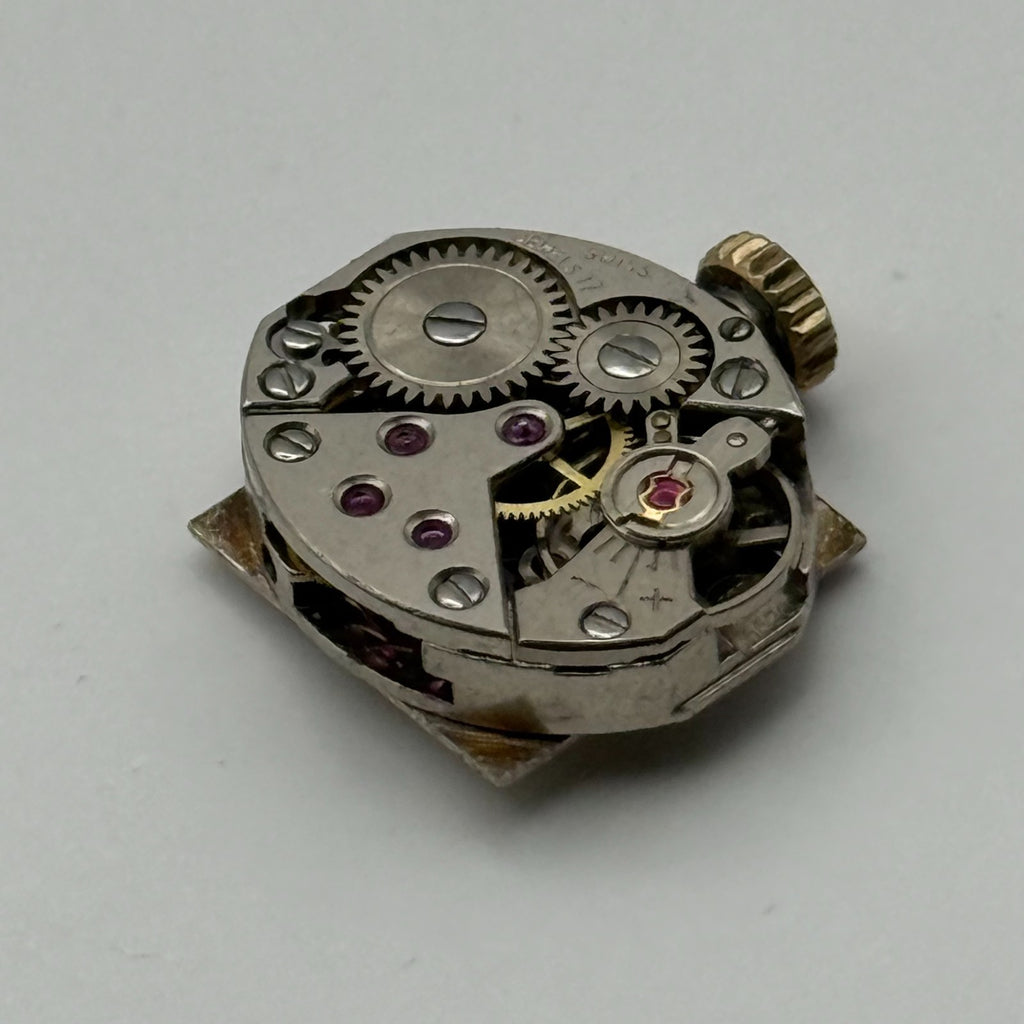 FEF 6620 Watch Movement Running Avia 17J Swiss Manual Wind Parts Repair 13mm