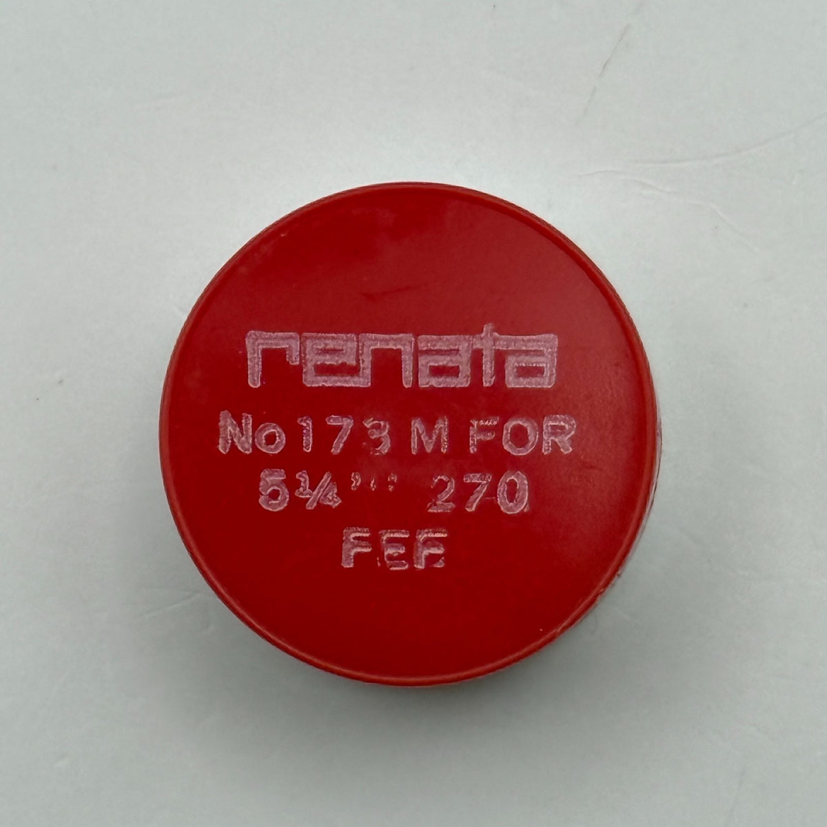 FEF 270 Balance Wheel Complete And Spring 5¼’’’ 173 M Watch Movement Parts NOS