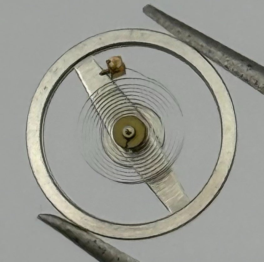 Brac 301 Balance Wheel Complete And Spring 10½''' 1382 Watch Movement Parts NOS