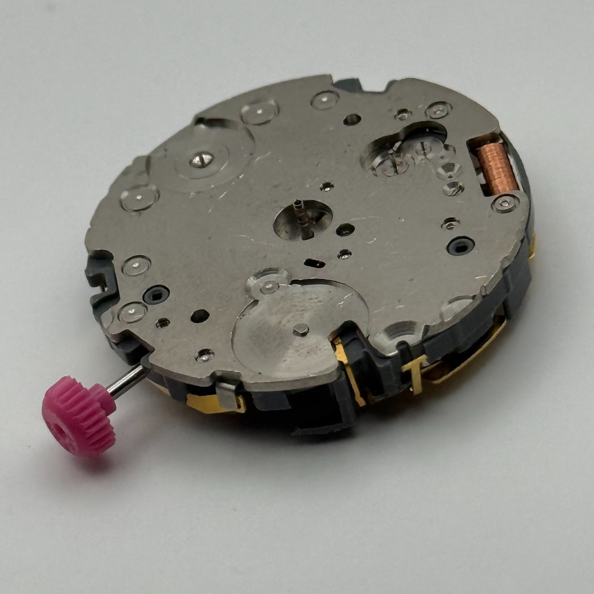 Miyota AW00 Watch Movement - Quartz Japan 0 Jewels - For Parts / Repair - 29.6mm