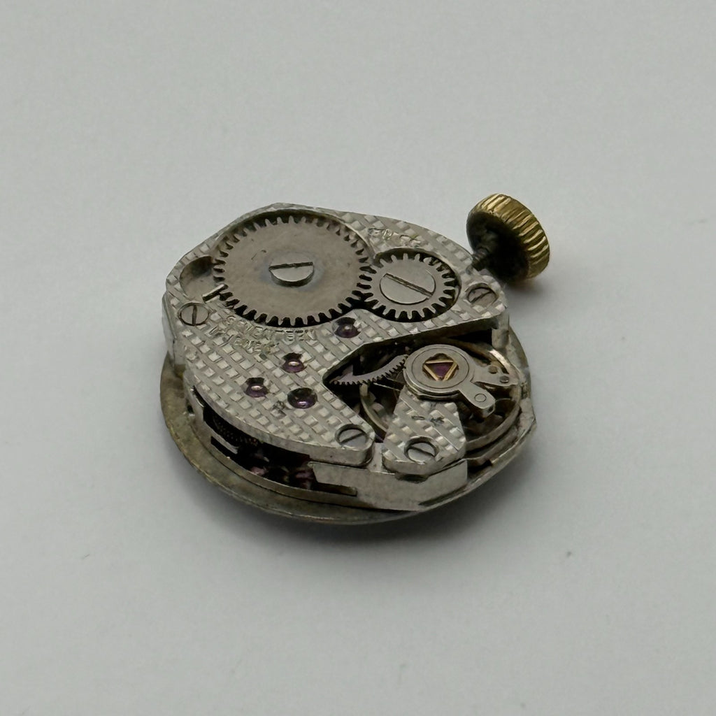 FHF ST 69N Watch Movement Excalibur 17 Jewels Swiss Ladies Parts Repair 15.3mm