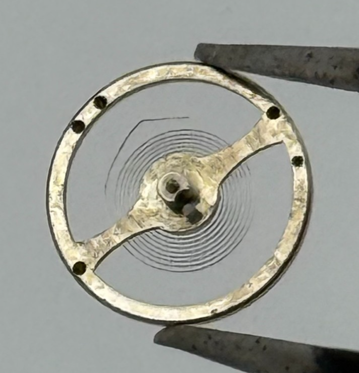 Oris 410 Balance Wheel And Spring  5¼’’’ 330 M Watch Parts Used