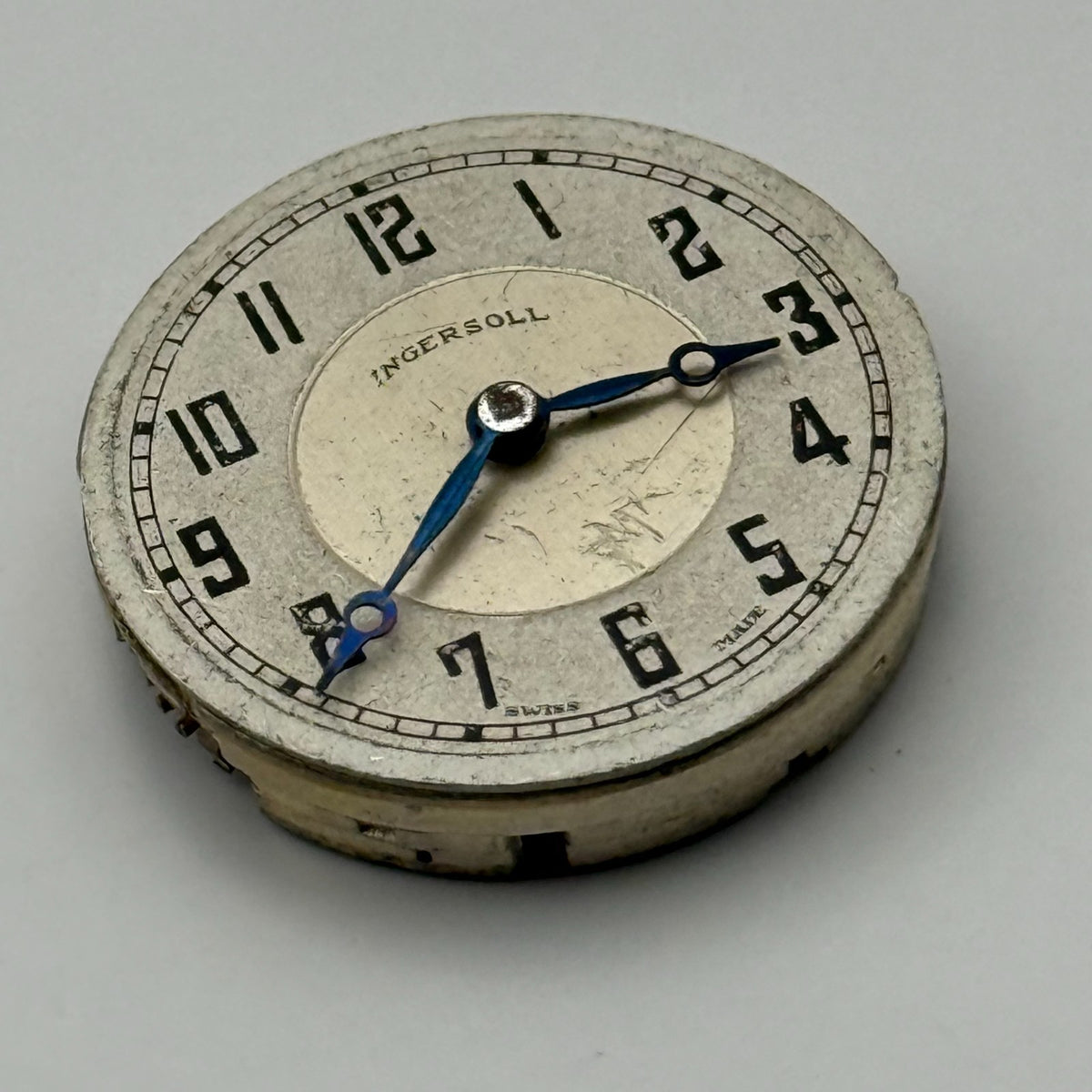 Ingersoll Watch Movement - 7 Jewels - For Parts / Repair - 23.4mm
