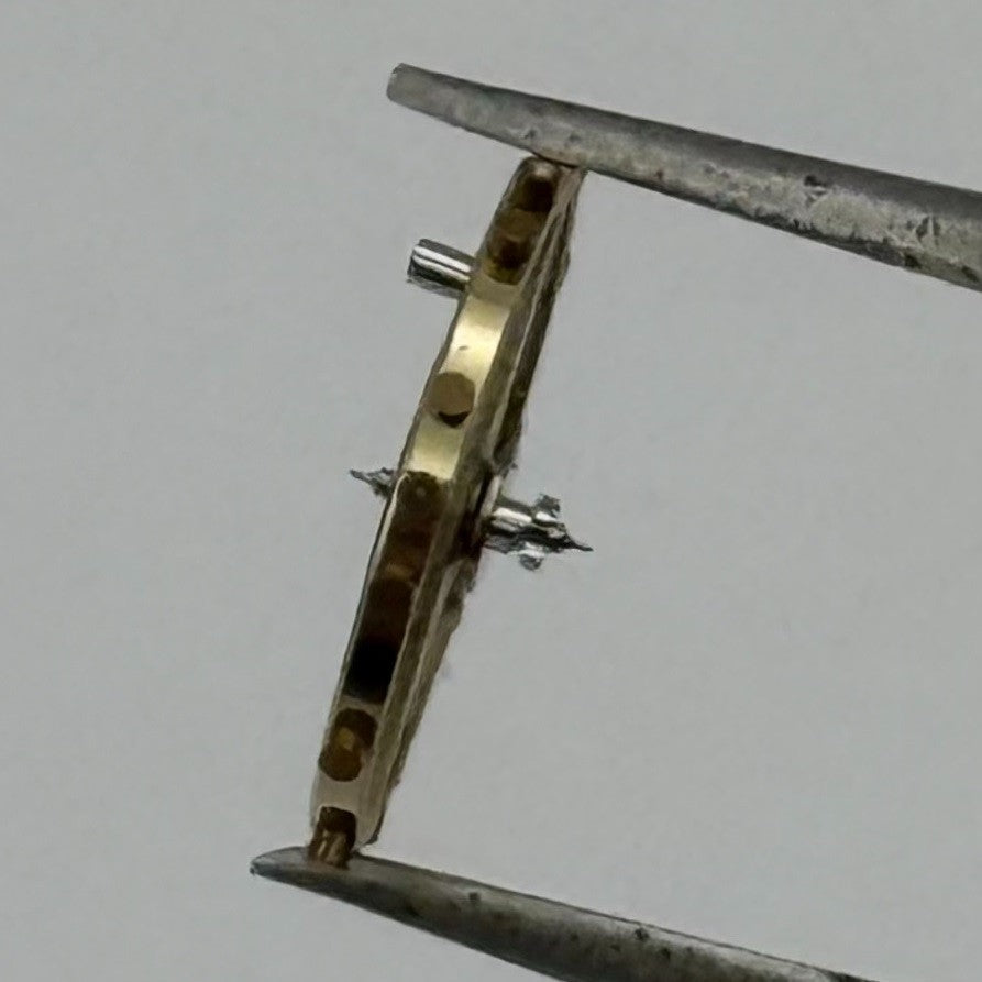 Dama 500 Balance Wheel Complete And Spring 10½’’’ 394 M Watch Movement Parts NOS