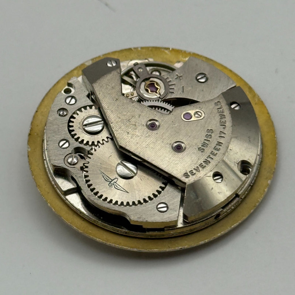 AS 1795 Watch Movement - A. Schild 1795 Rotary - For Parts / Repair - 25.8mm