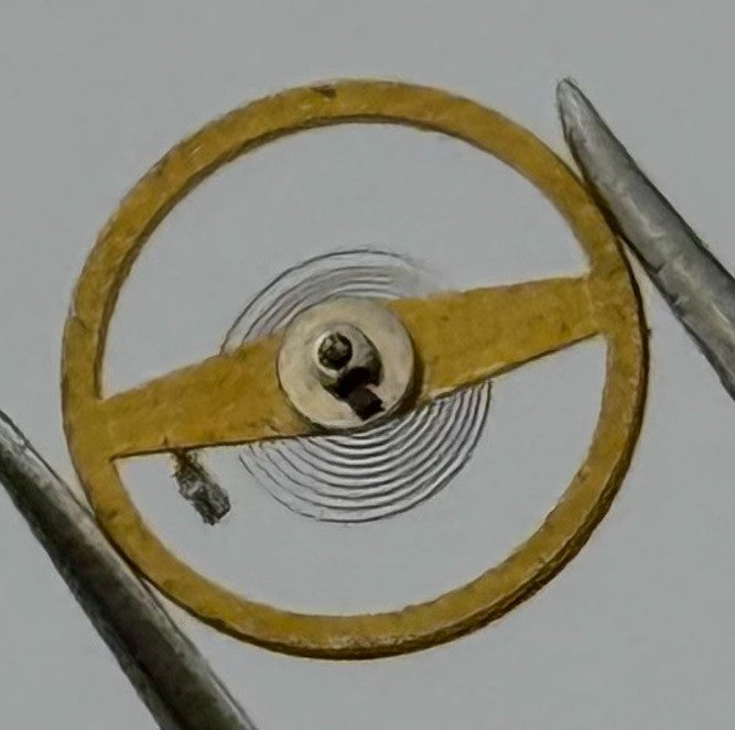 GSW 60 Balance Wheel Complete And Spring 5½’’’ 1068 M Watch Movement Parts NOS