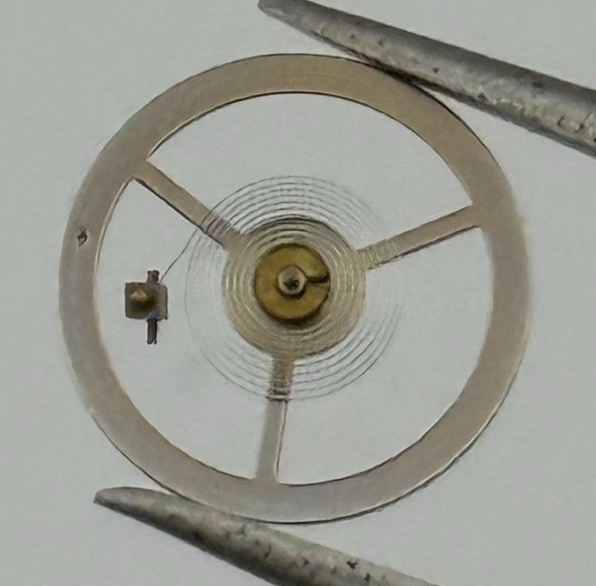 EB 8350 8356-66 Balance Wheel Complete And Spring 5053 Watch Movement Parts NOS