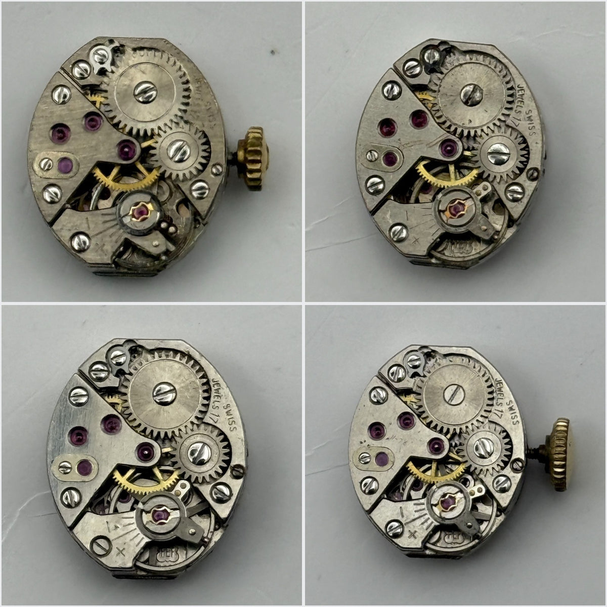 FEF 6600 Watch Movement - For Parts / Repair - Select From Available Options