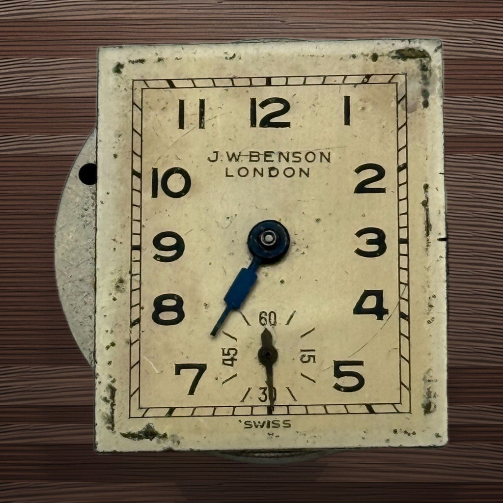 Cyma Ref 163 Watch Movement - J W Benson - For Parts / Repair - 23.4mm
