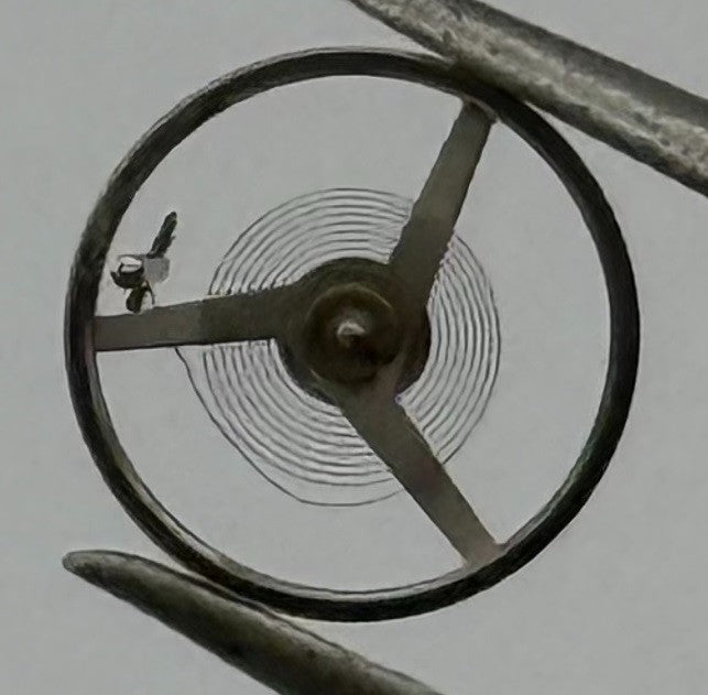 FE 68 Balance Wheel Complete And Spring 5½’’’ Renata 1805 M Watch Movement Parts
