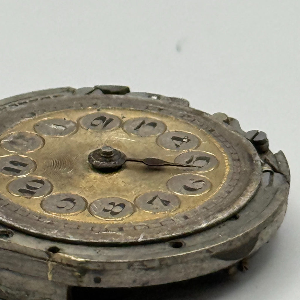 Rolex Rebberg Watch Movement - 15 Jewels - For Parts / Repair - 20.9mm