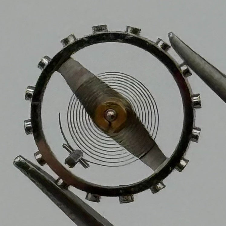 EB 1450 Balance Wheel Complete And Spring 6¾’’’ 121 Watch Movement Parts NOS