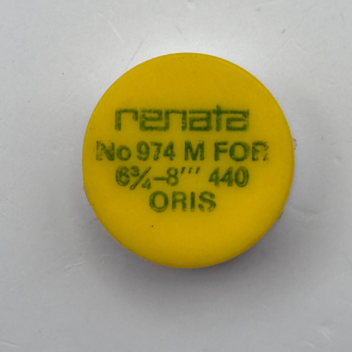 Oris 440 Balance Wheel Complete And Spring 6¾x8’’’ 974 Watch Movement Parts NOS