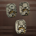 Luch Zaria 1800 Watch Movement Soviet USSR Ladies x 3 Pieces Parts Repair 14mm