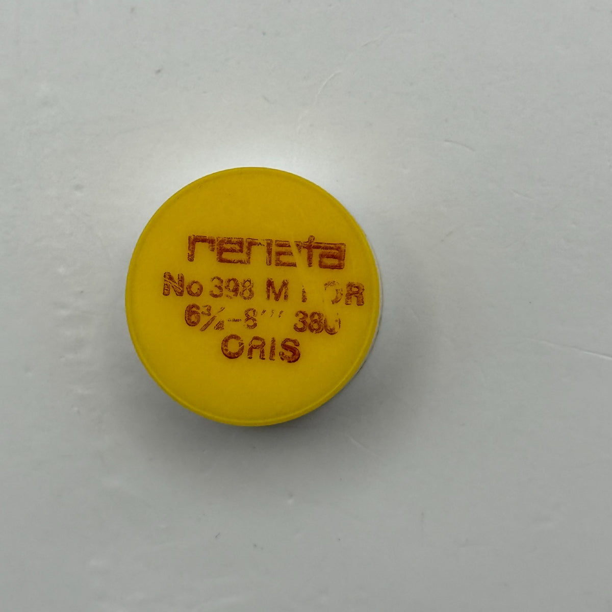 Oris 380 Balance Wheel Complete And Spring 6¾-8''' 398 Watch Movement Parts NOS