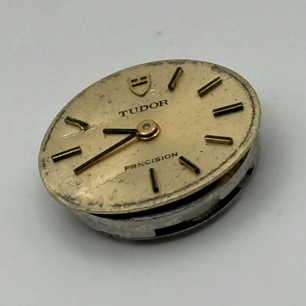 Tudor Precision Watch Movement - 17 Rubies Ladies - For Parts / Repair - 15.5mm