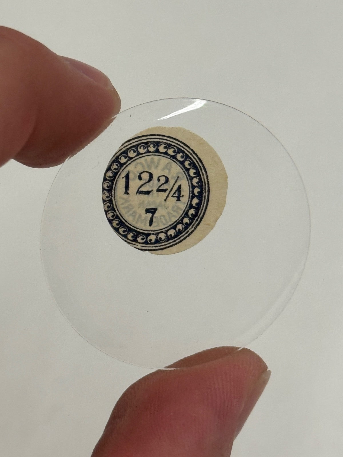 Antique Pocket Watch Glass Crystal - Choose From Available Sizes - Rawco - NOS