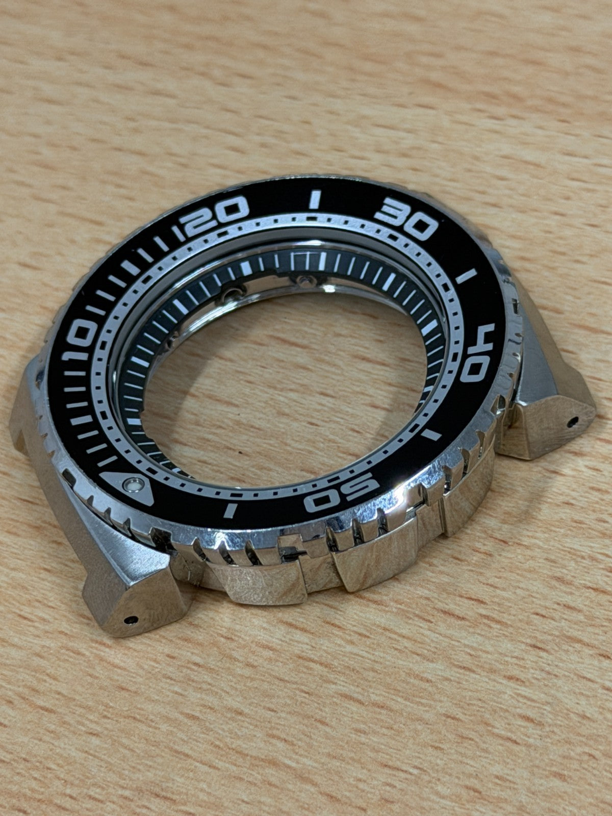 Seiko Caesar 7T92-0JG0 Chronograph Divers Watch Case SNDA13P1 - New Old Stock
