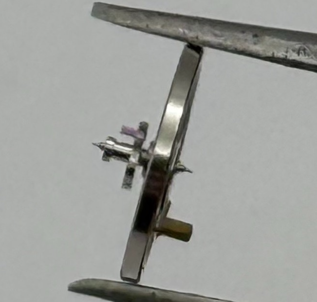 Rego 301 Balance Wheel Complete And Spring 8¾’’’ 423 Watch Movement Parts NOS