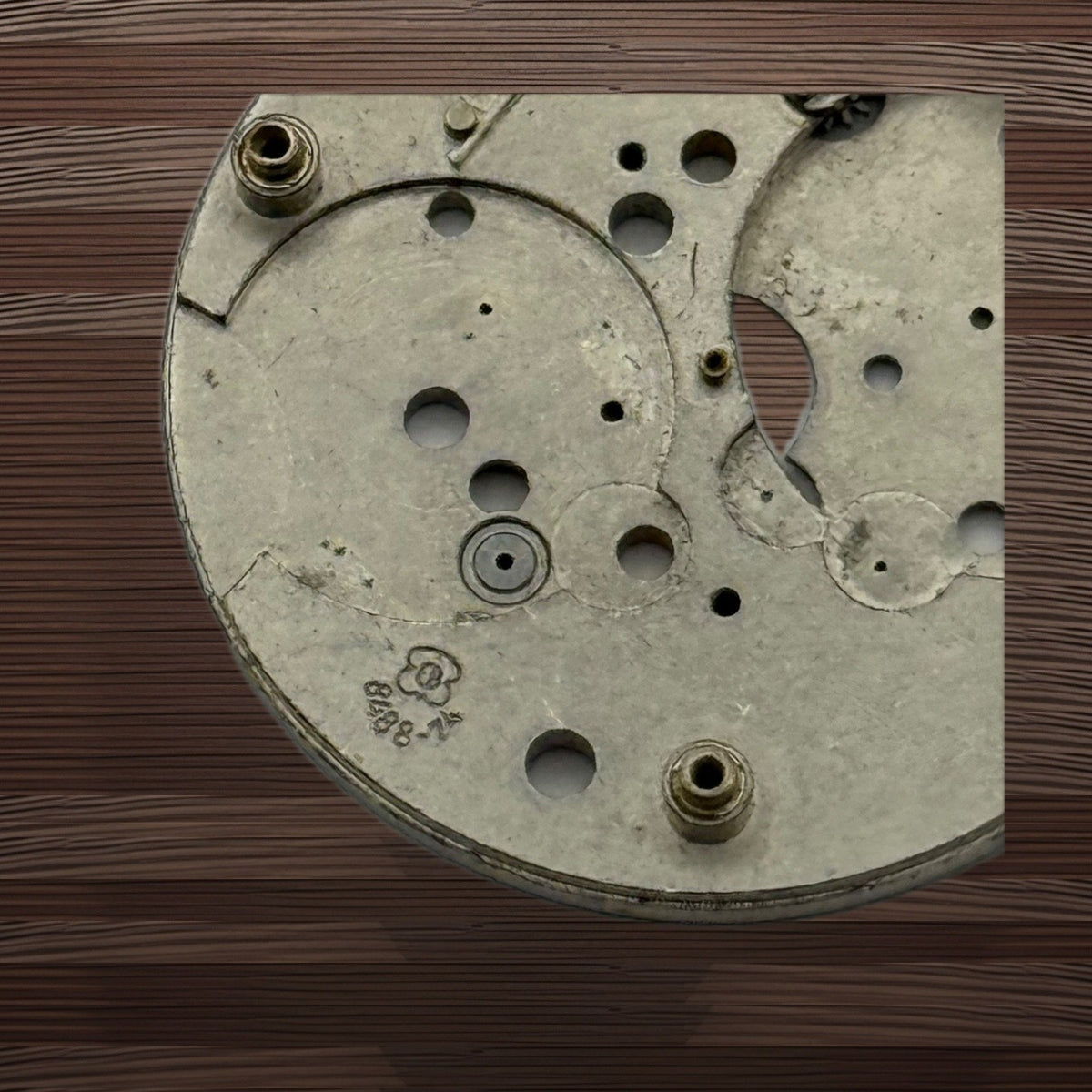 EB 8488-74 Watch Movement - Main Plate - For Parts / Repair - 23.6mm
