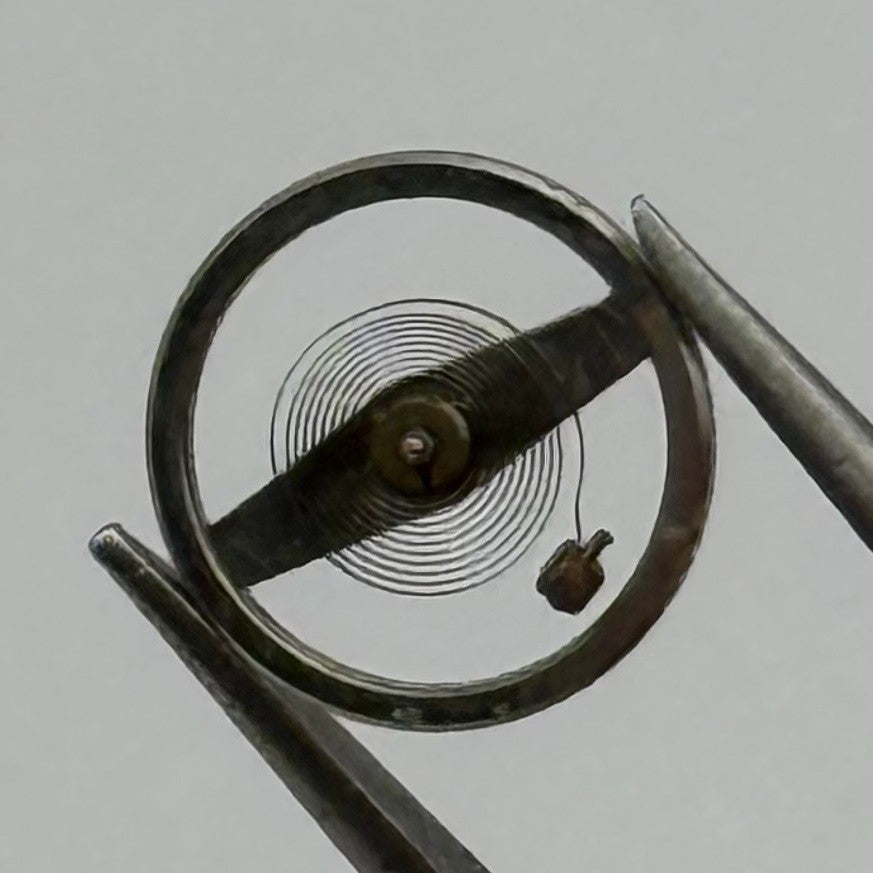 Ora 145 PL Balance Wheel Complete And Spring 5¼’’’ 1281 Watch Movement Parts NOS