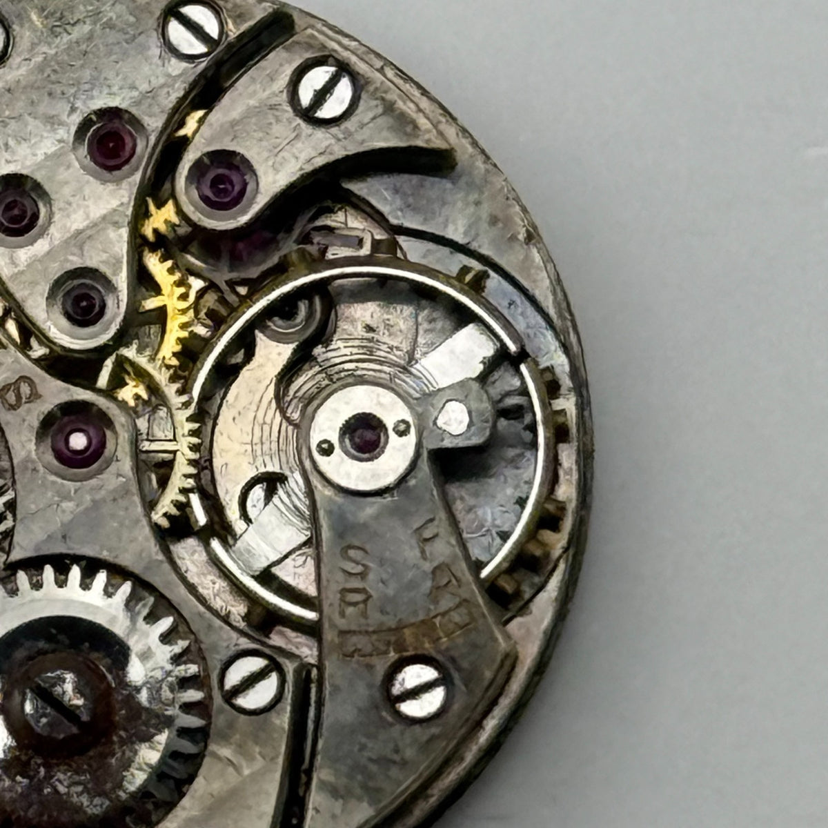 Syren 22 Watch Movement Swiss Made Manual Wind Vintage Parts Repair 19.1mm