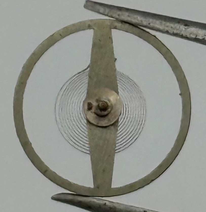 Lorsa 237 Balance Wheel Complete And Spring 10½’’’ Progress Watch Movement Parts