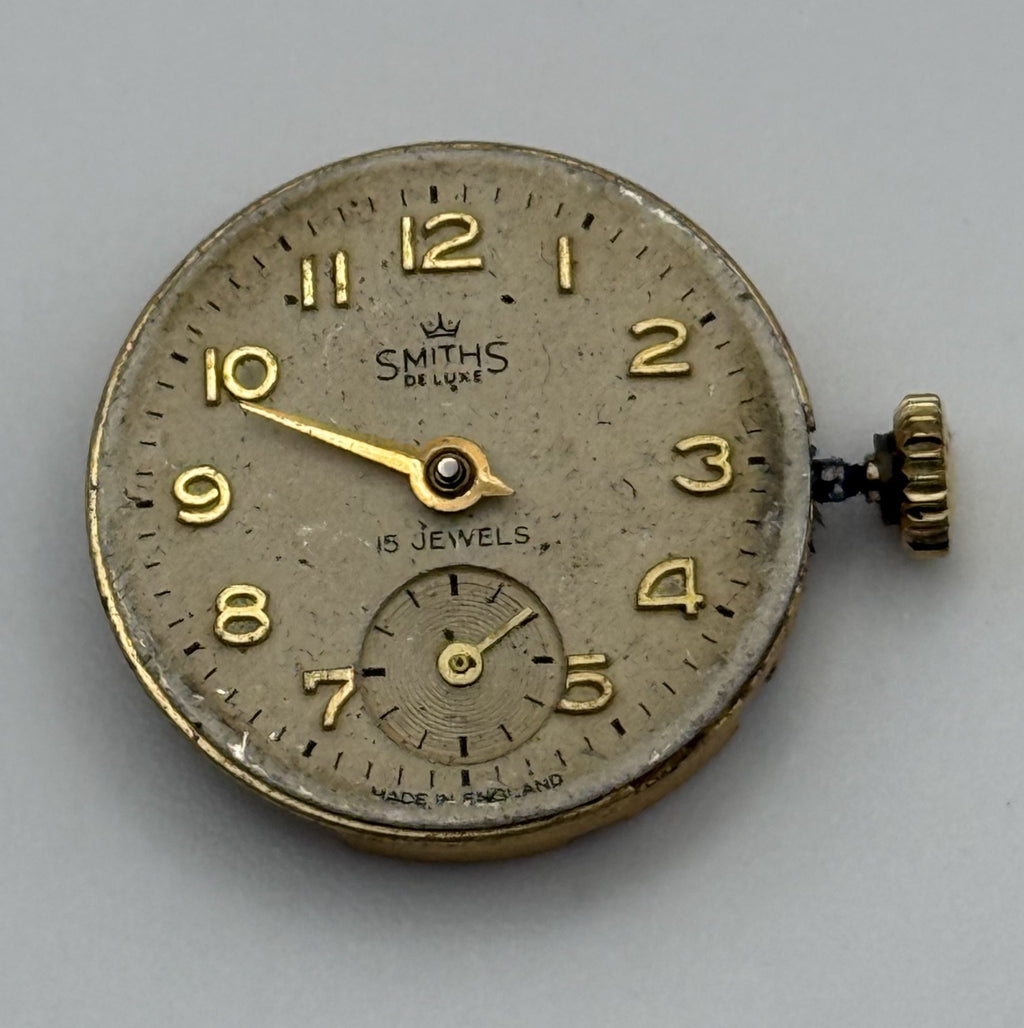 Smiths De Luxe Ladies Watch Movement - For Parts / Repair