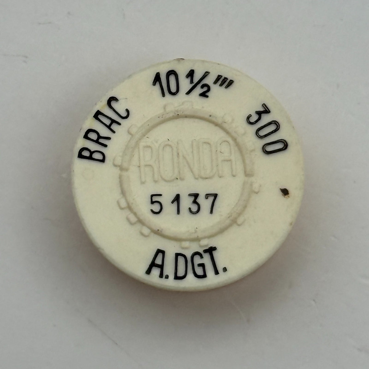 Brac 300 Balance Wheel Complete And Spring 10½’’’ 5137 Watch Movement Parts NOS