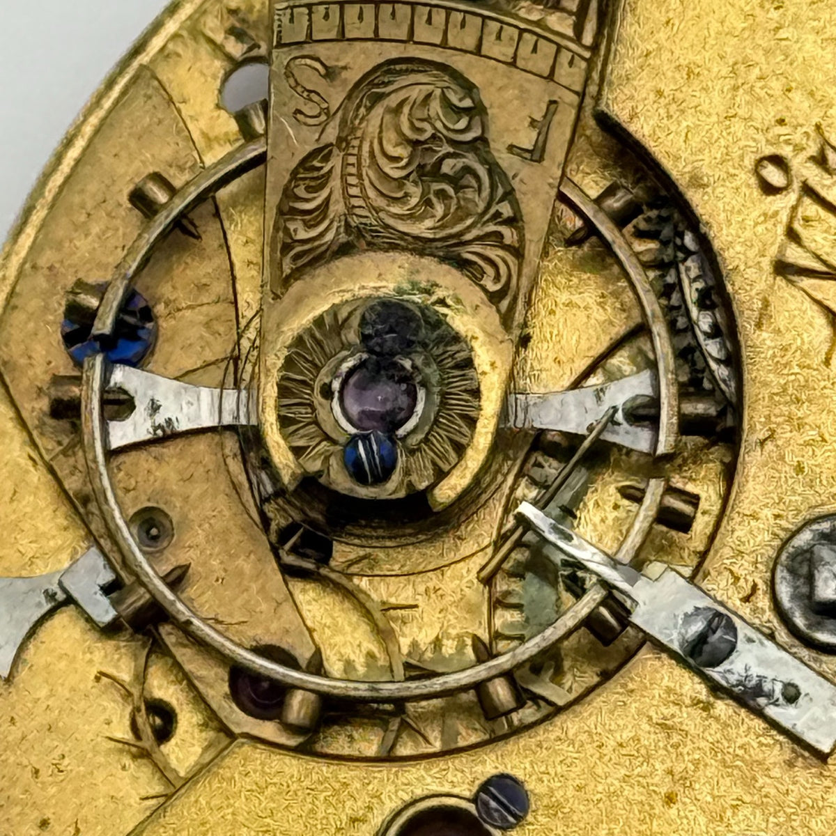 Thomas Blundell Liverpool Pocket Watch Movement - Lever - Running / Parts 42.7mm
