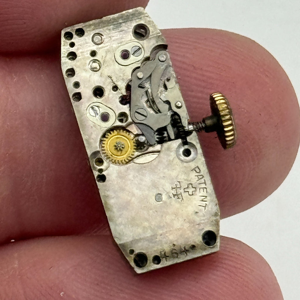 FHF Watch Movement Clarte Fab.Suisse Patent Running Ladies Manual Wind Parts 9mm